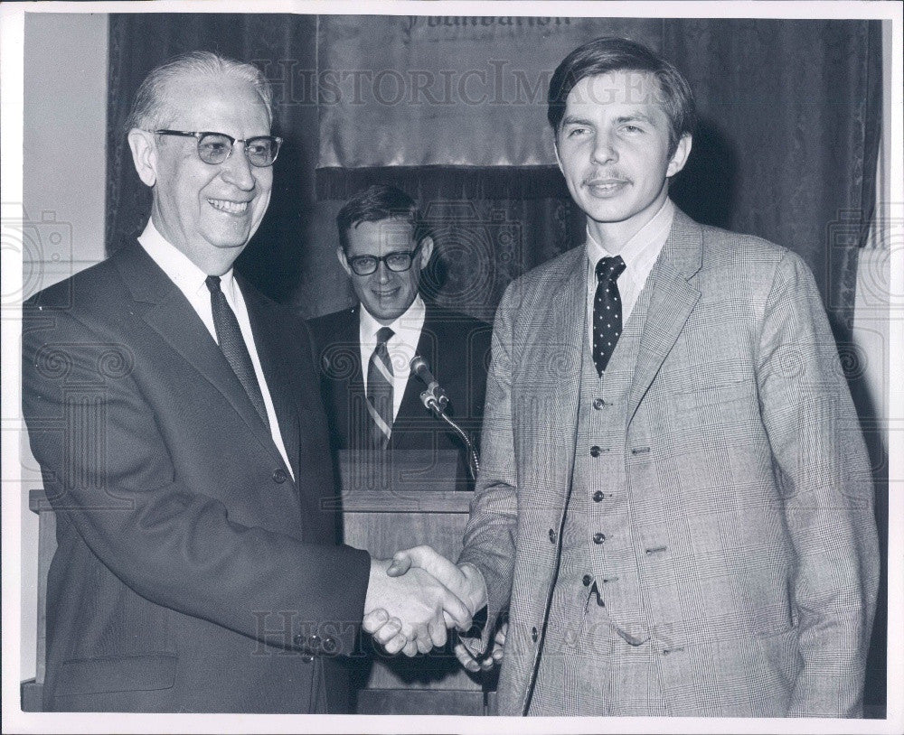 1969 Detroit GM President James Roche Press Photo - Historic Images