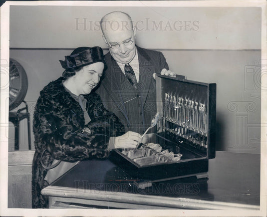 1938 Detroit MI Police Dept Chapley & Abel Press Photo - Historic Images