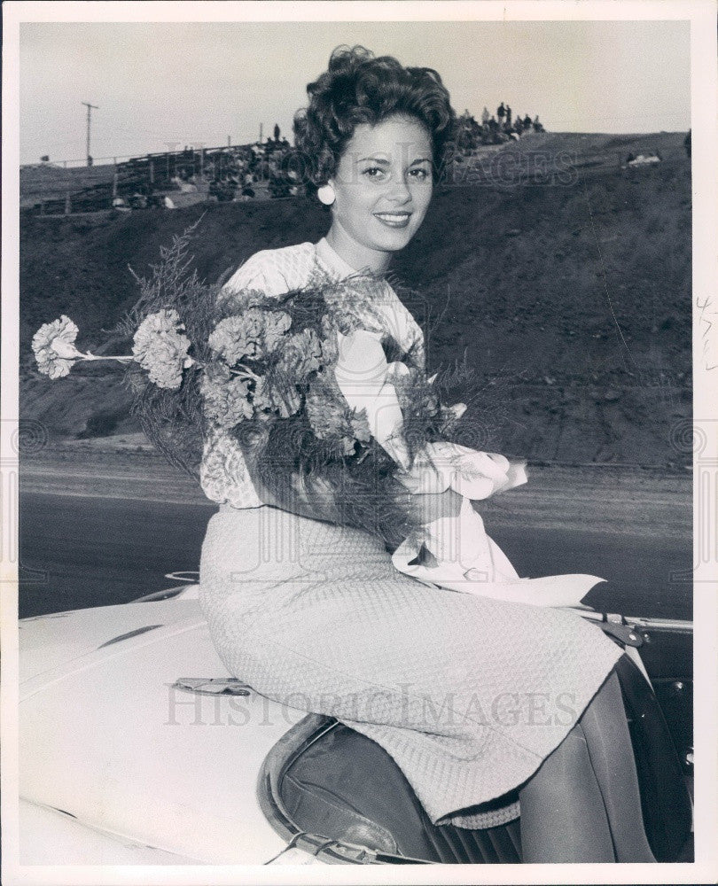 1961 Colorado Beauty Queen Judy Krueger Press Photo - Historic Images