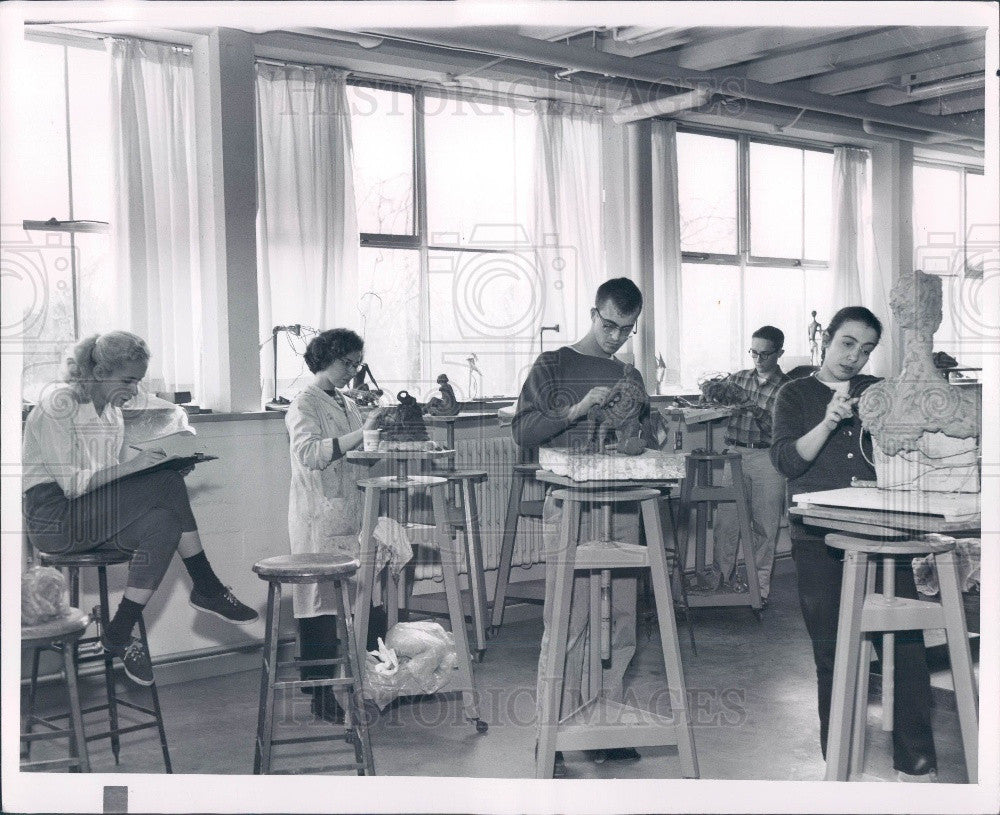 1957 MI Cranbrook Institute of Art Press Photo - Historic Images