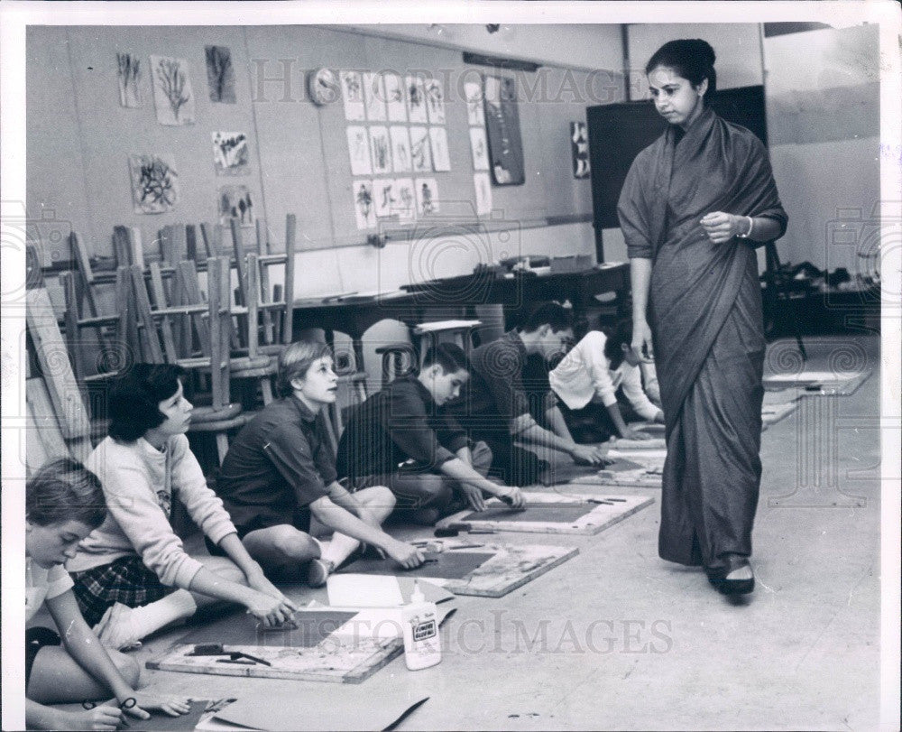 1959 MI Cranbrook Young People&#39;s Art Center Press Photo - Historic Images