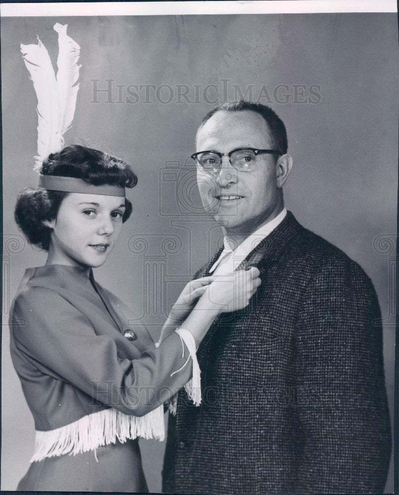 1958 Arvada CO Mayor Gail Gilbert Press Photo - Historic Images