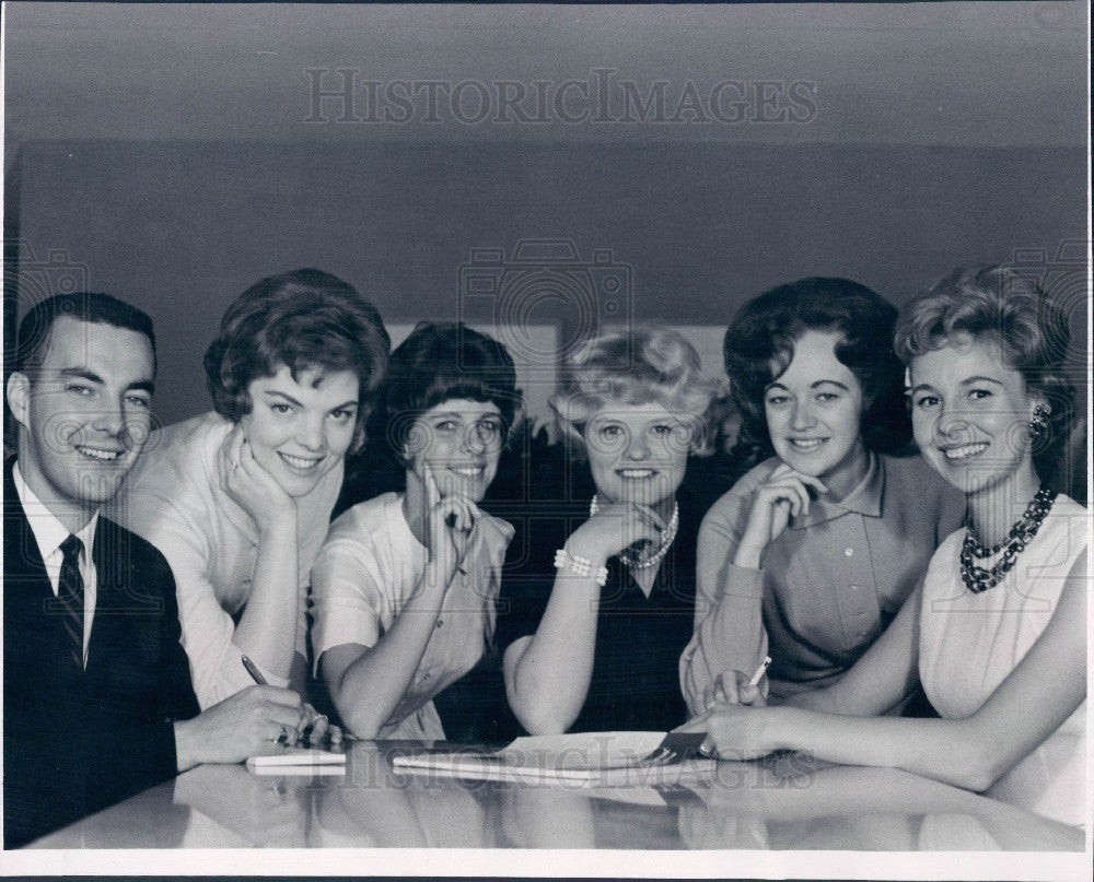 1962 CO Miss Southeast Denver Contestants Press Photo - Historic Images