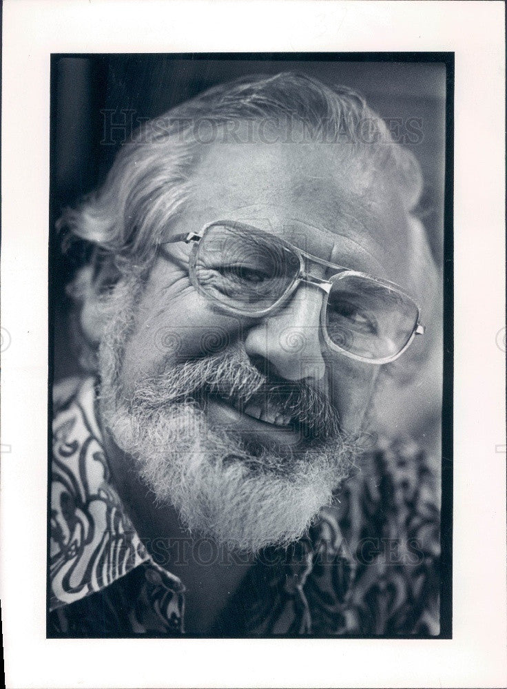 1976 Denver Theatre Director Lowenstein Press Photo - Historic Images