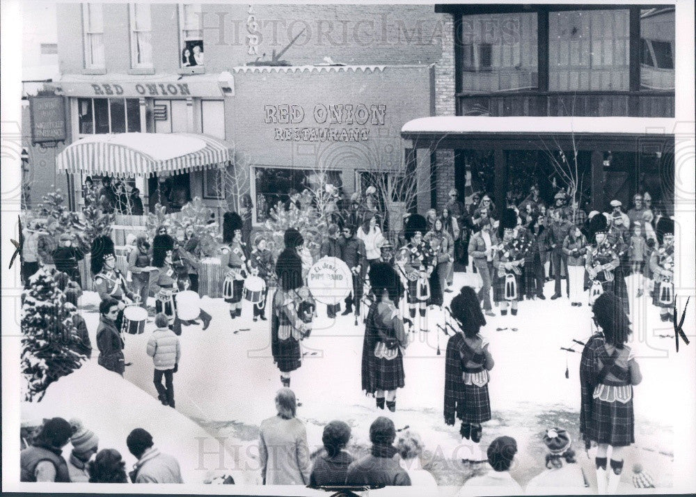 1974 Aspen CO El Jebell Pim Band Press Photo - Historic Images