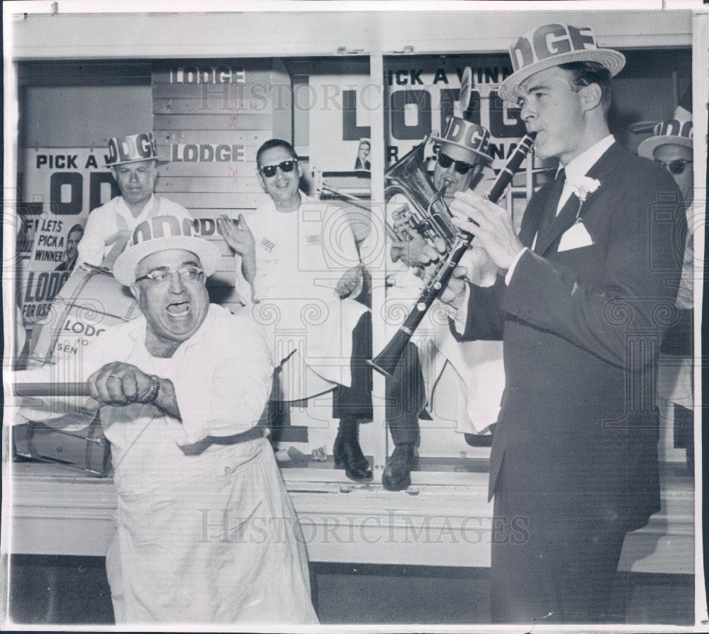 1962 MA Senator Candidate George Lodge Press Photo - Historic Images