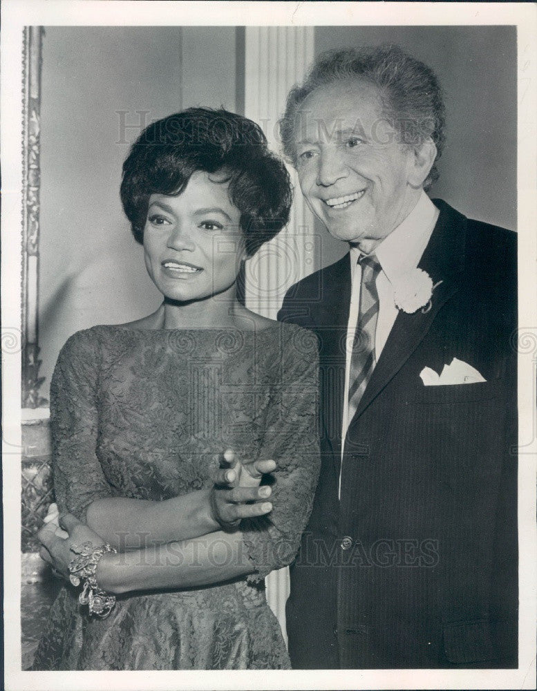1965 Singer and Actress Eartha Kitt Press Photo - Historic Images