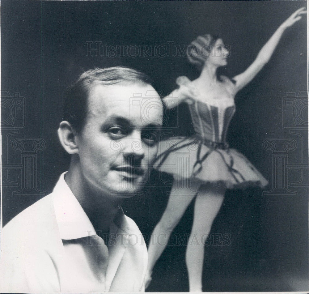 1968 Choreographer Carlos Carvajal Press Photo - Historic Images