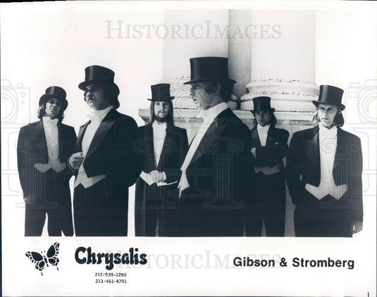 1973 Gibson & Stromberg Press Photo - Historic Images
