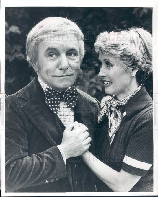 1978 Actors Henry Gibson & Jane Powell Press Photo - Historic Images