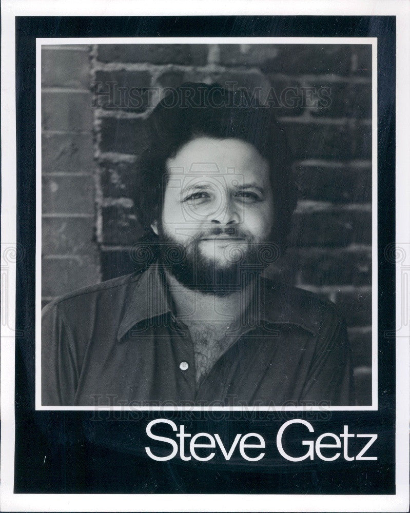 1978 Musician Steve Getz Press Photo - Historic Images