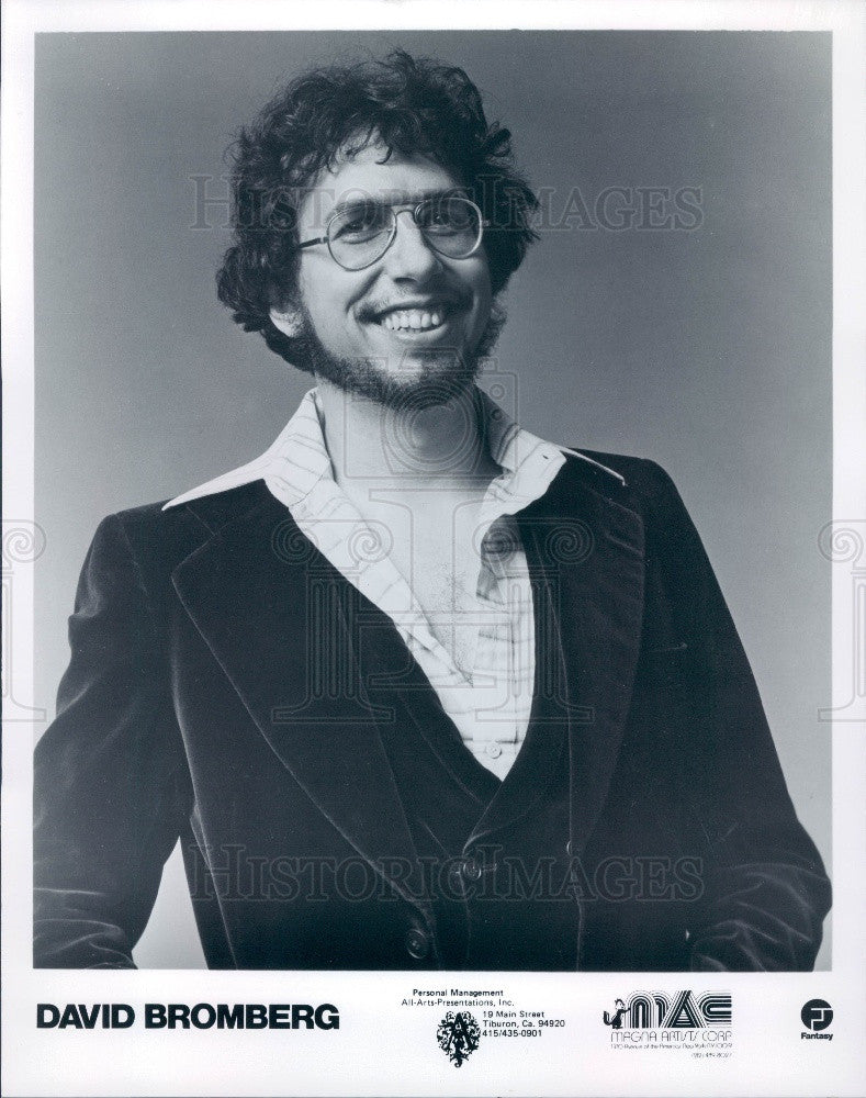 1978 Musician/Singer David Bromberg Press Photo - Historic Images