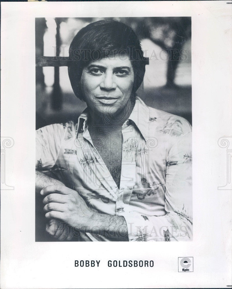 1978 Singer/Songwriter Bobby Goldsboro Press Photo - Historic Images