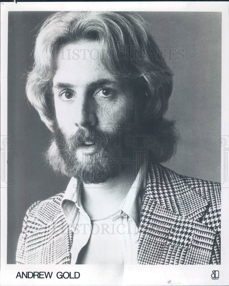 1977 Musician/Singer Andrew Gold Press Photo - Historic Images