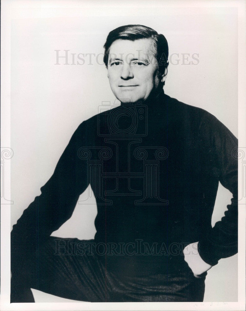 1972 Actor/Singer Gordon MacRae Press Photo - Historic Images