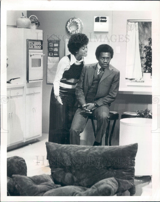 1973 Actors Janet MacLachlan & Harrison Page Photo - Historic Images