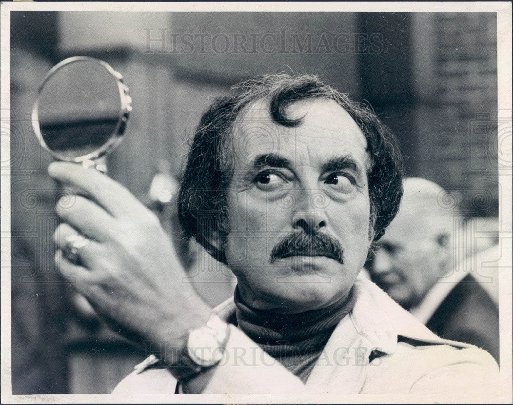 1976 Actor Bill Macy Press Photo - Historic Images