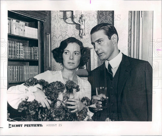1974 Actors David Dukes & Kitty Winn Press Photo - Historic Images