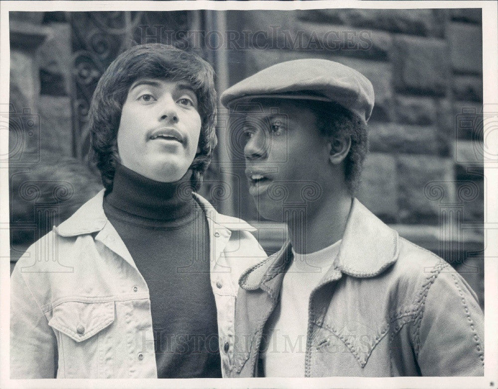 1981 Actors Ira Angustain &amp; Kevin Hooks Press Photo - Historic Images