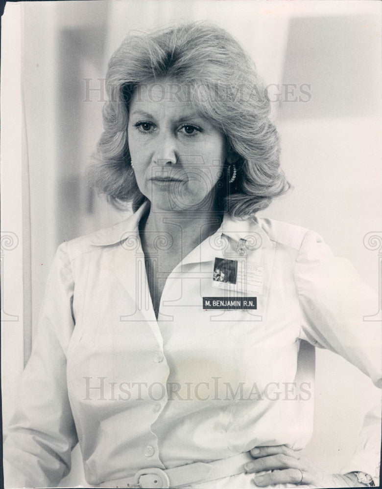 1981 Actress Michael Learned Press Photo - Historic Images