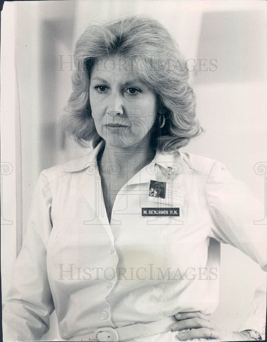 1981 Actress Michael Learned Press Photo - Historic Images