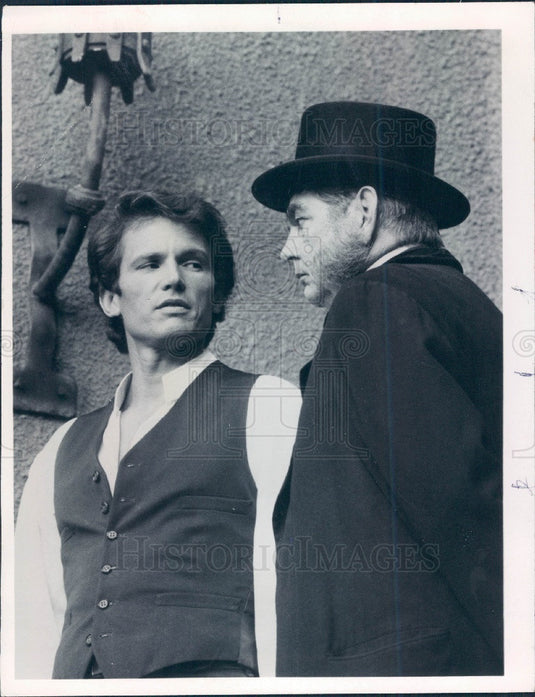 1982 Actors France Benard/Logan Ramsey Press Photo - Historic Images