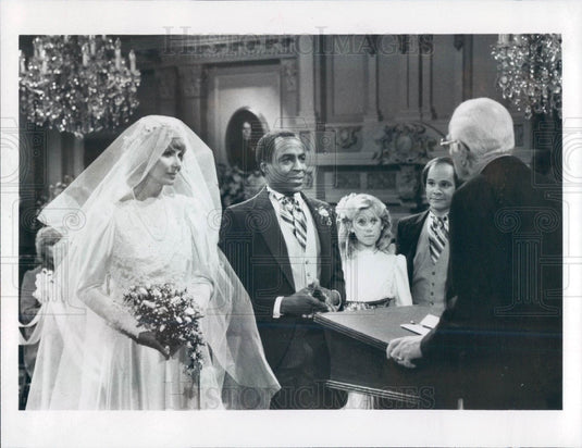 1983 Actors Robert Guillaume & Inga Swenson Press Photo - Historic Images