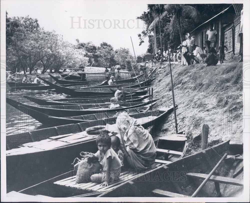 1960 East Pakistan Transportation Boats Press Photo - Historic Images