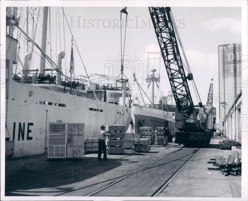 1961 Detroit Edison Shipping Press Photo - Historic Images