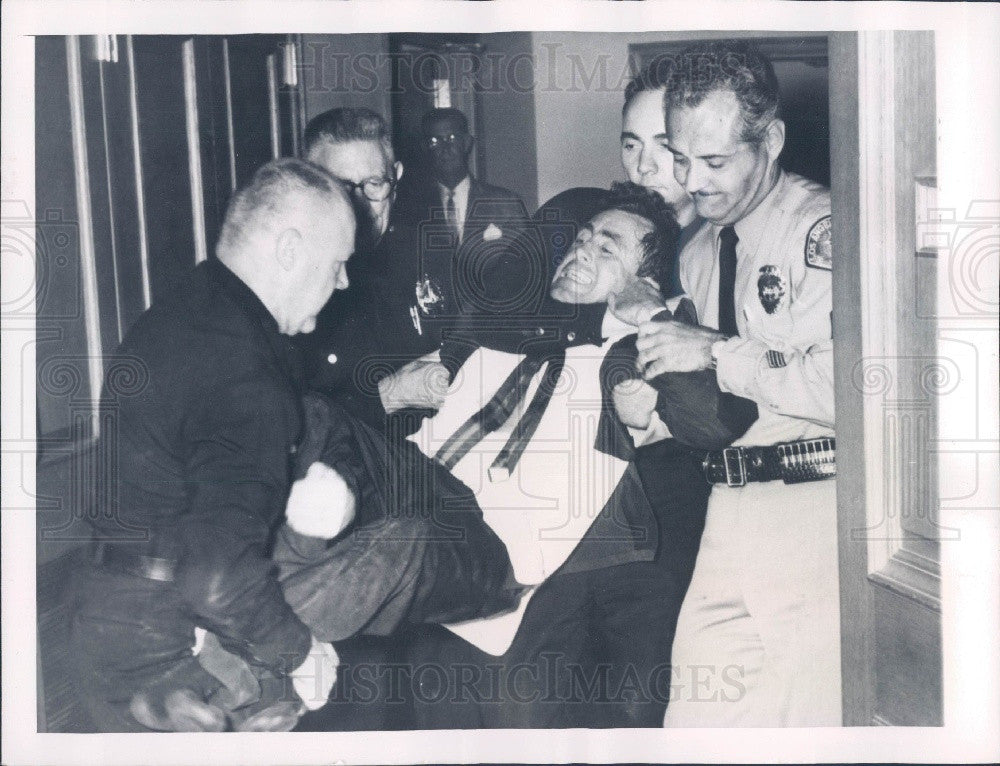 1960 LA Charles Finn Mistaken Identity Press Photo - Historic Images