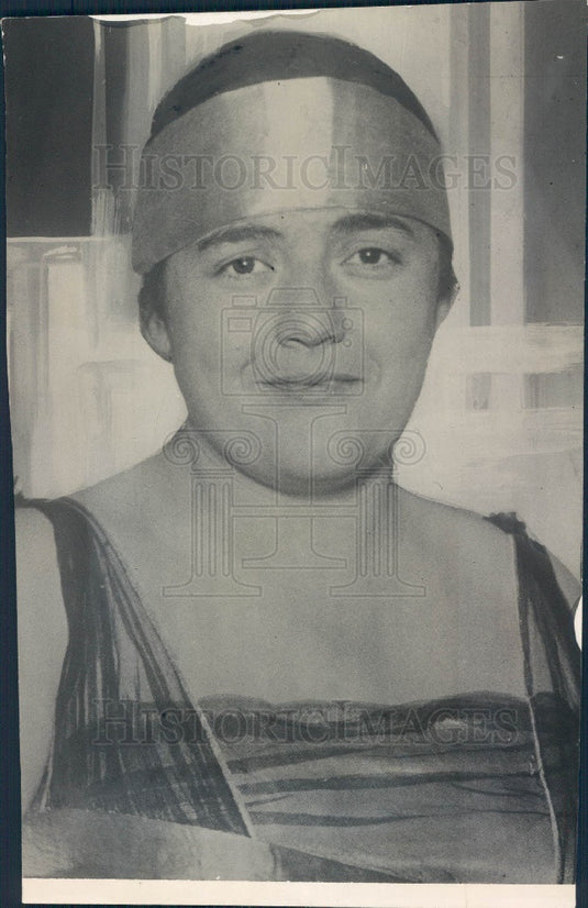 1924 Author Fannie Hurst Press Photo - Historic Images