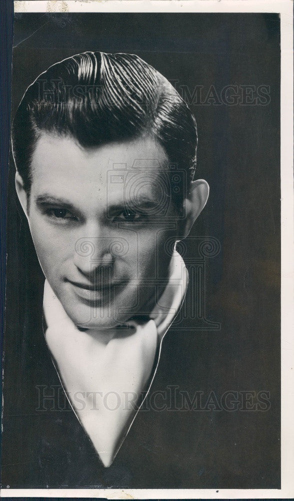 1939 Denver Actor/Murderer Herbert Goddard Press Photo Historic Images