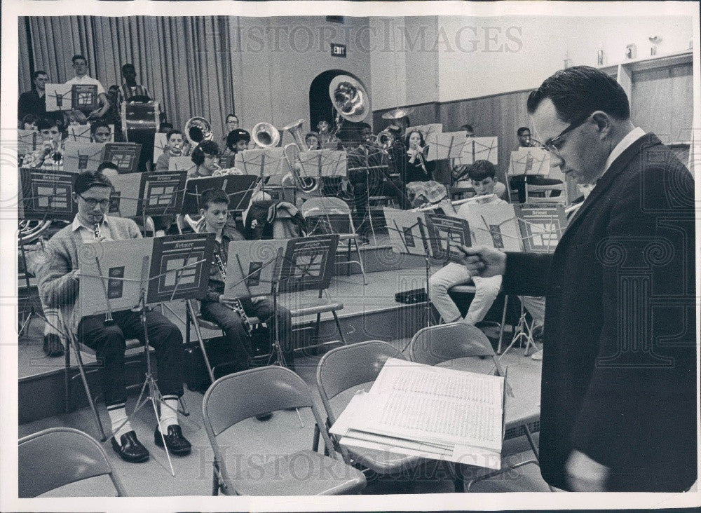 1965 Denver Colorado Mile-High Bands Press Photo - Historic Images