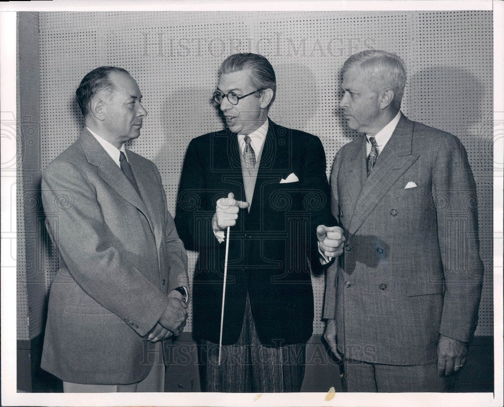 1943 Conductor Black/GM Wilson/RCA Sarnoff Press Photo - Historic Images