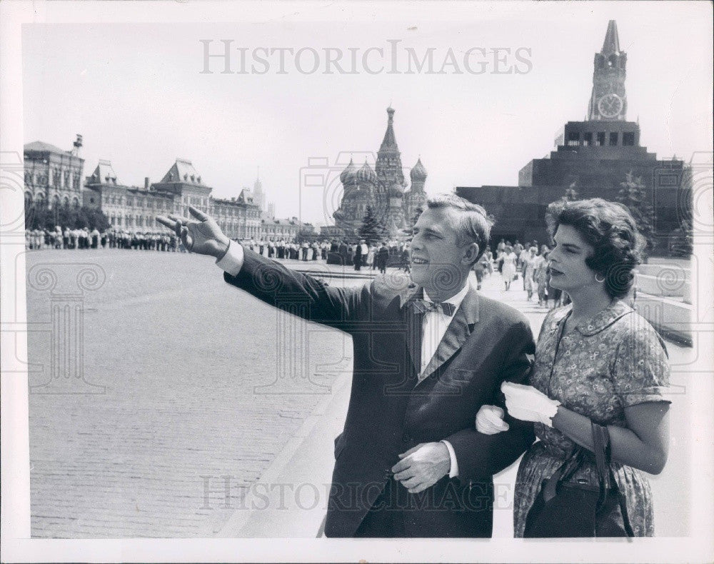 1959 New Jersey Governor Robert Meyner Press Photo - Historic Images