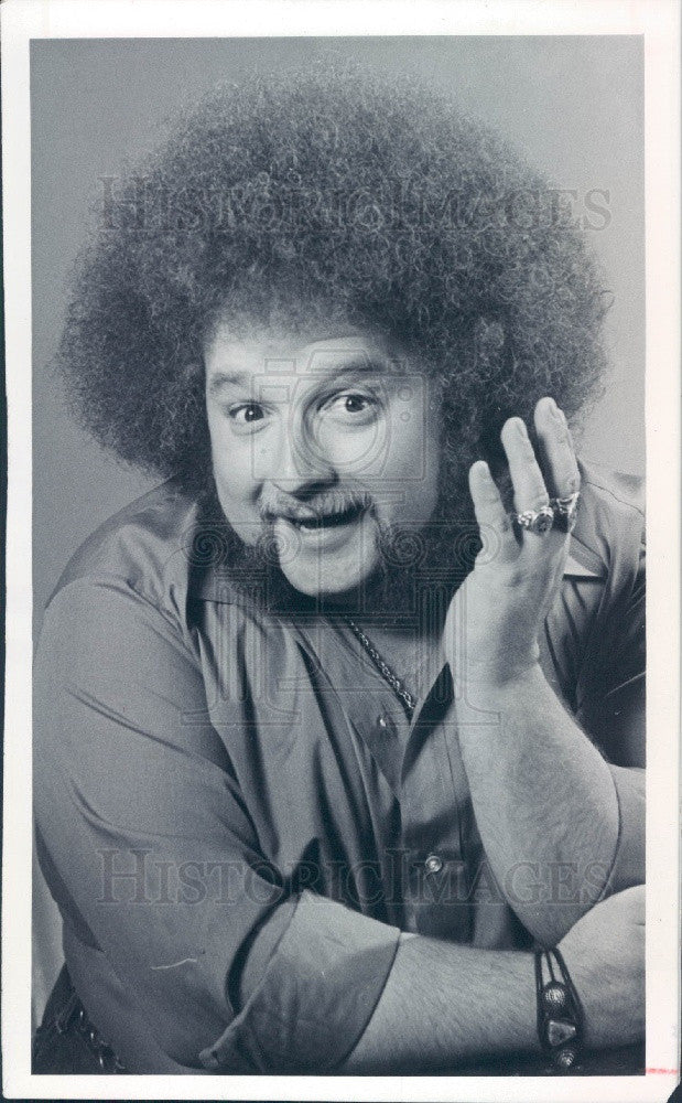 1974 Entertainer Dick Glass Press Photo - Historic Images