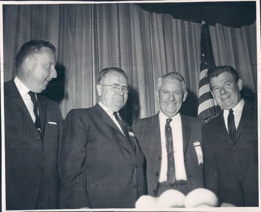 1964 Actor Arthur Godfrey & Maj. Gen. Joe Moffitt Photo - Historic Images