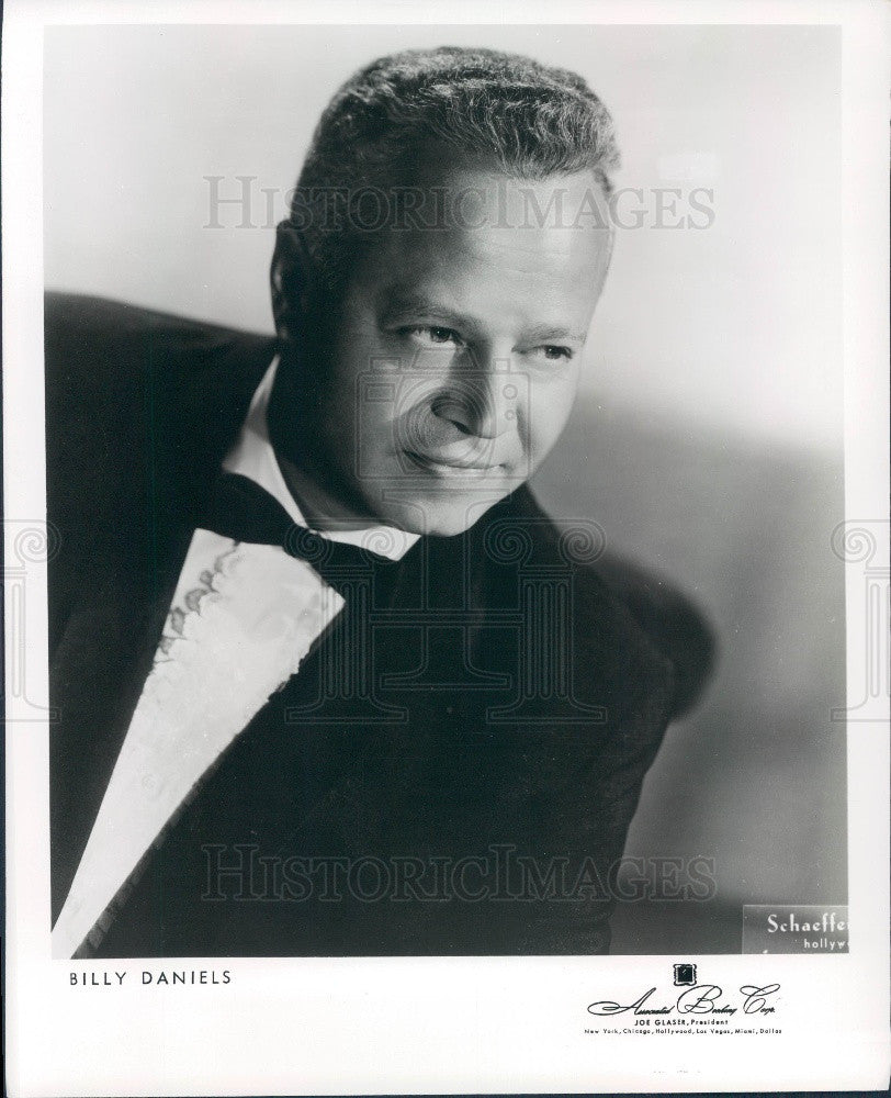 1975 Singer Billy Daniels Press Photo - Historic Images