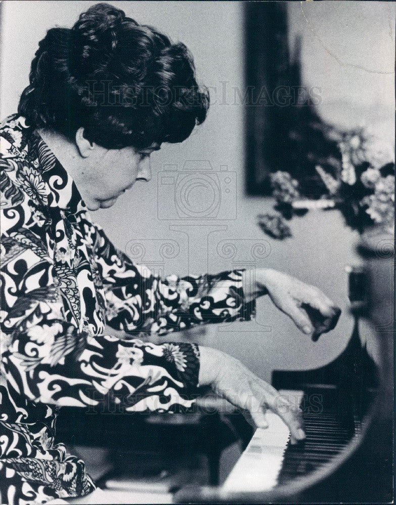 1973 Composer Anne Shannon Demarest Press Photo - Historic Images