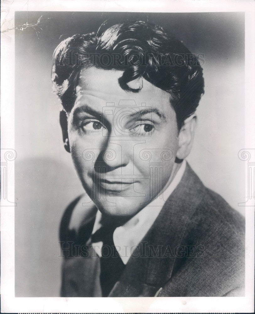 1950 Actor Burgess Meredith Press Photo - Historic Images