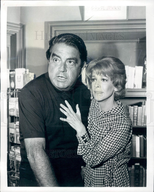 1967 Actors Kurt Kasznar & Singe Hasso Press Photo - Historic Images