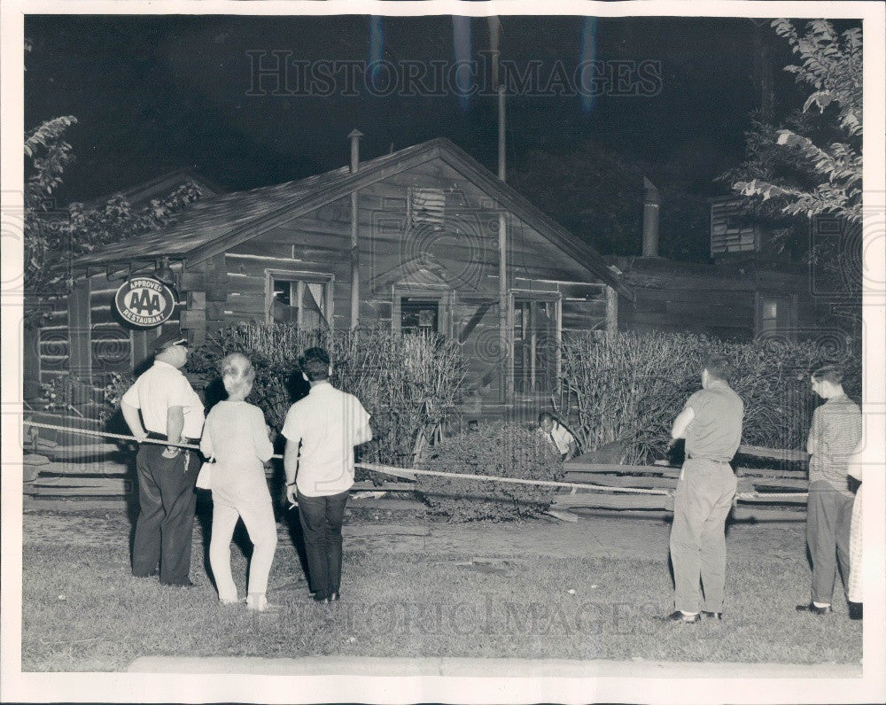 1964 Chicago Mickelberrys Restaurant Bombed Press Photo - Historic Images