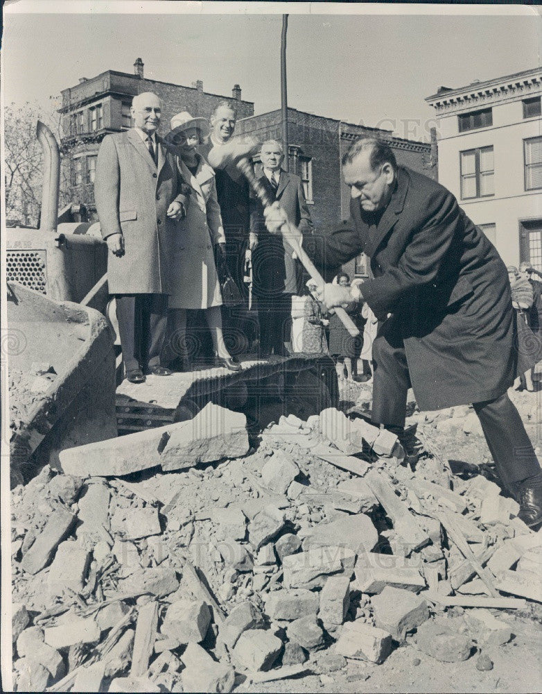 1965 Chicago IL Henrotin Hospital New Wing Press Photo - Historic Images