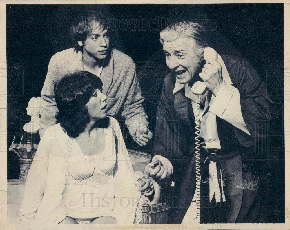 1976 Actors Joe Garber/D Henslee/B Thompson Press Photo - Historic Images