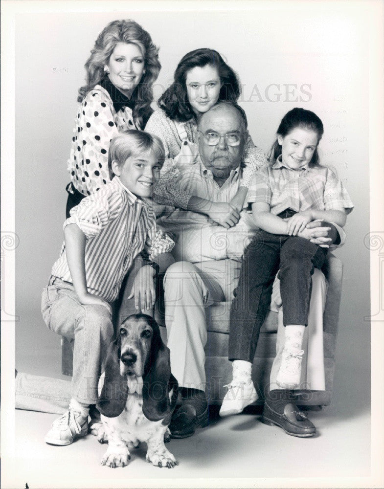 1986 Actors Wilford Brimley/Deidre Hall Press Photo - Historic Images
