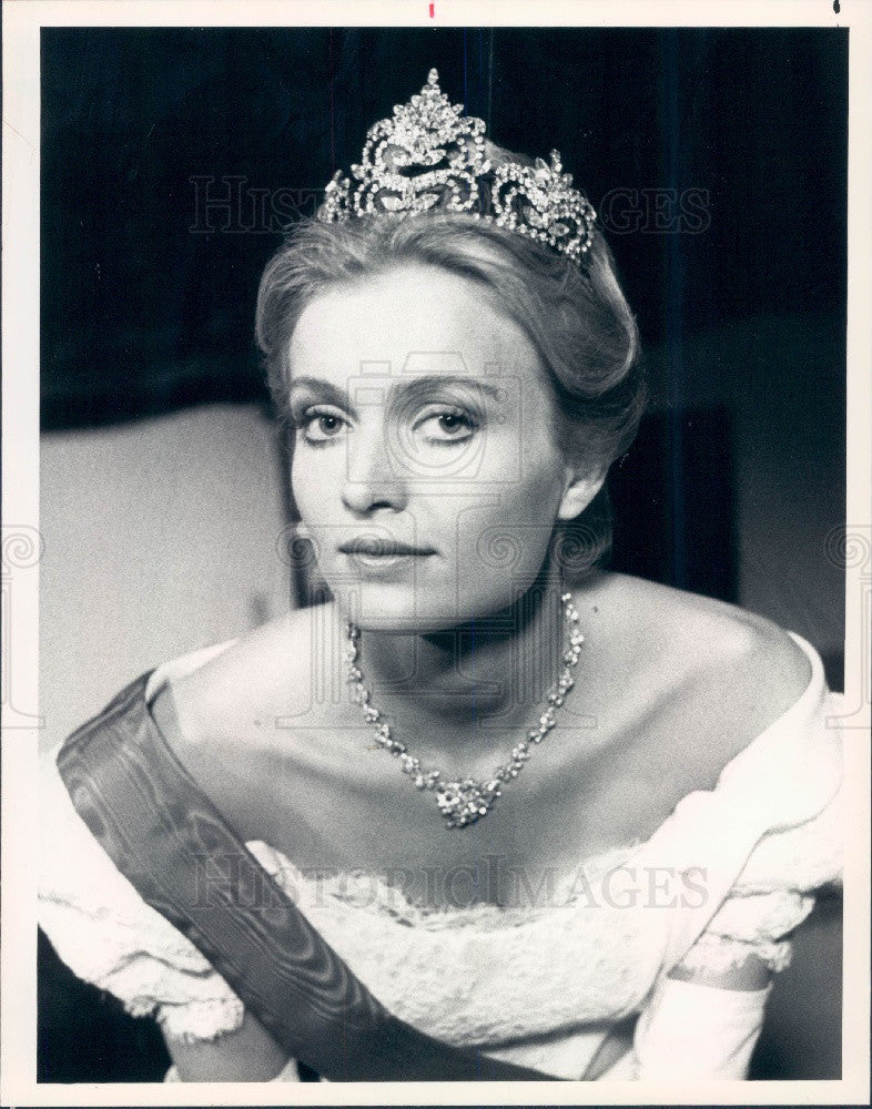 1983 Actress Merete Van Kamp Press Photo - Historic Images