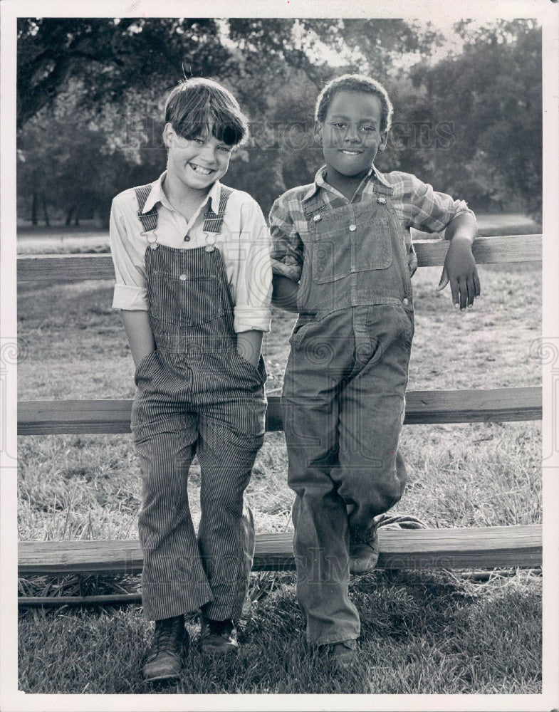 1981 Brian Wilson &amp; Jermain Johnson Press Photo - Historic Images