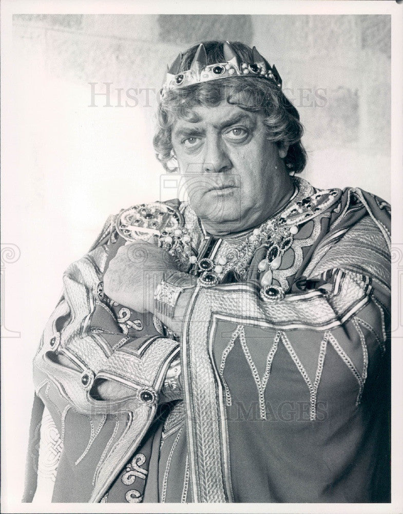 1981 Actor Raymond Burr Press Photo - Historic Images