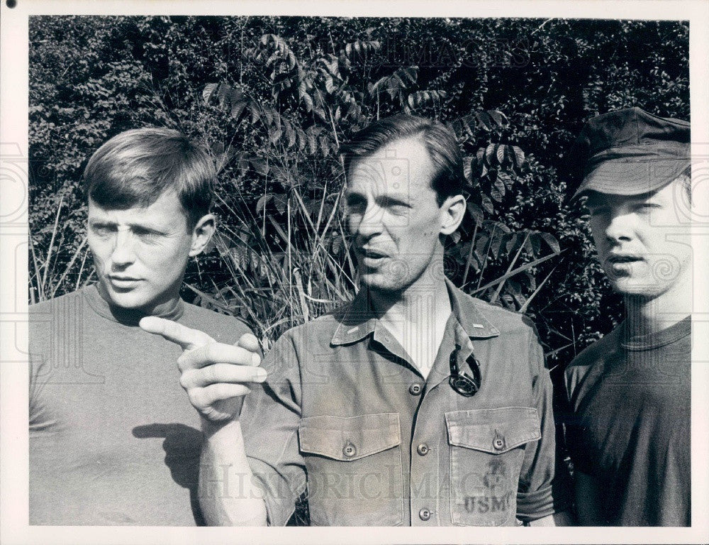 1980 Actors Chris Mitchum/Keith Carradine Press Photo - Historic Images