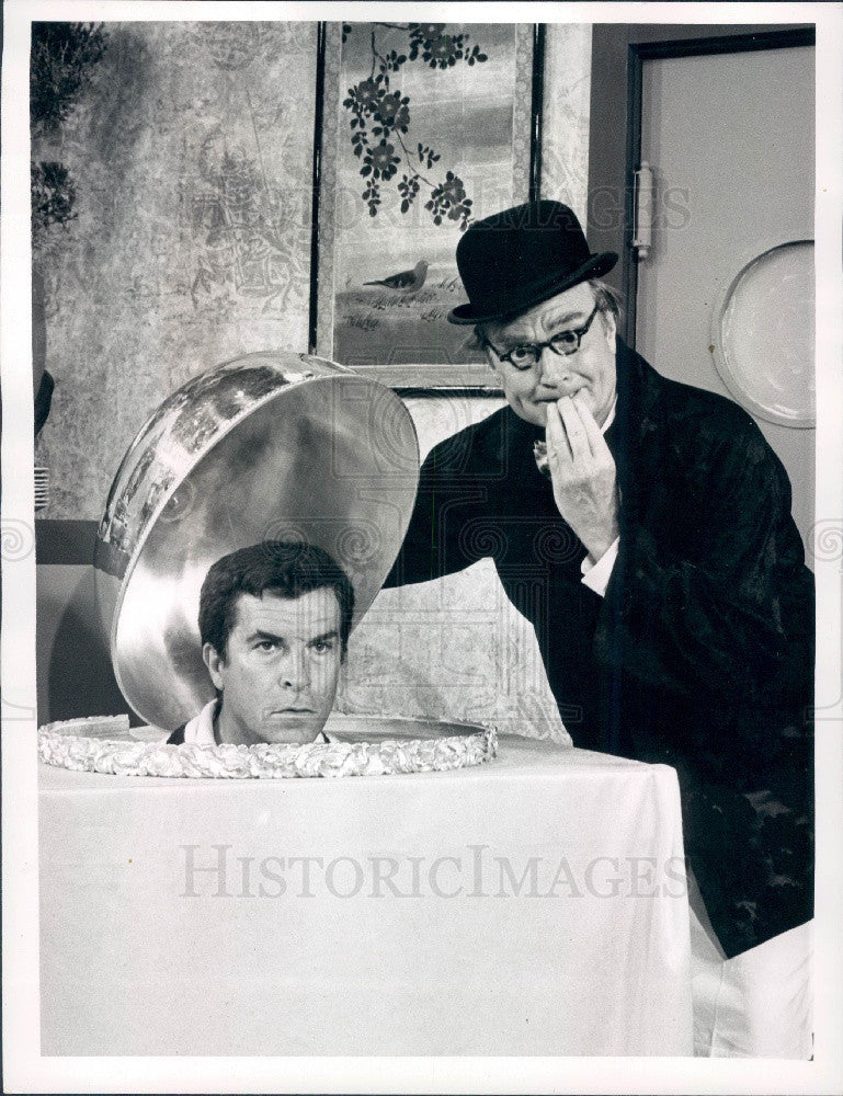 Undated Actors Red Skelton & Fernando Lamas Press Photo - Historic Images